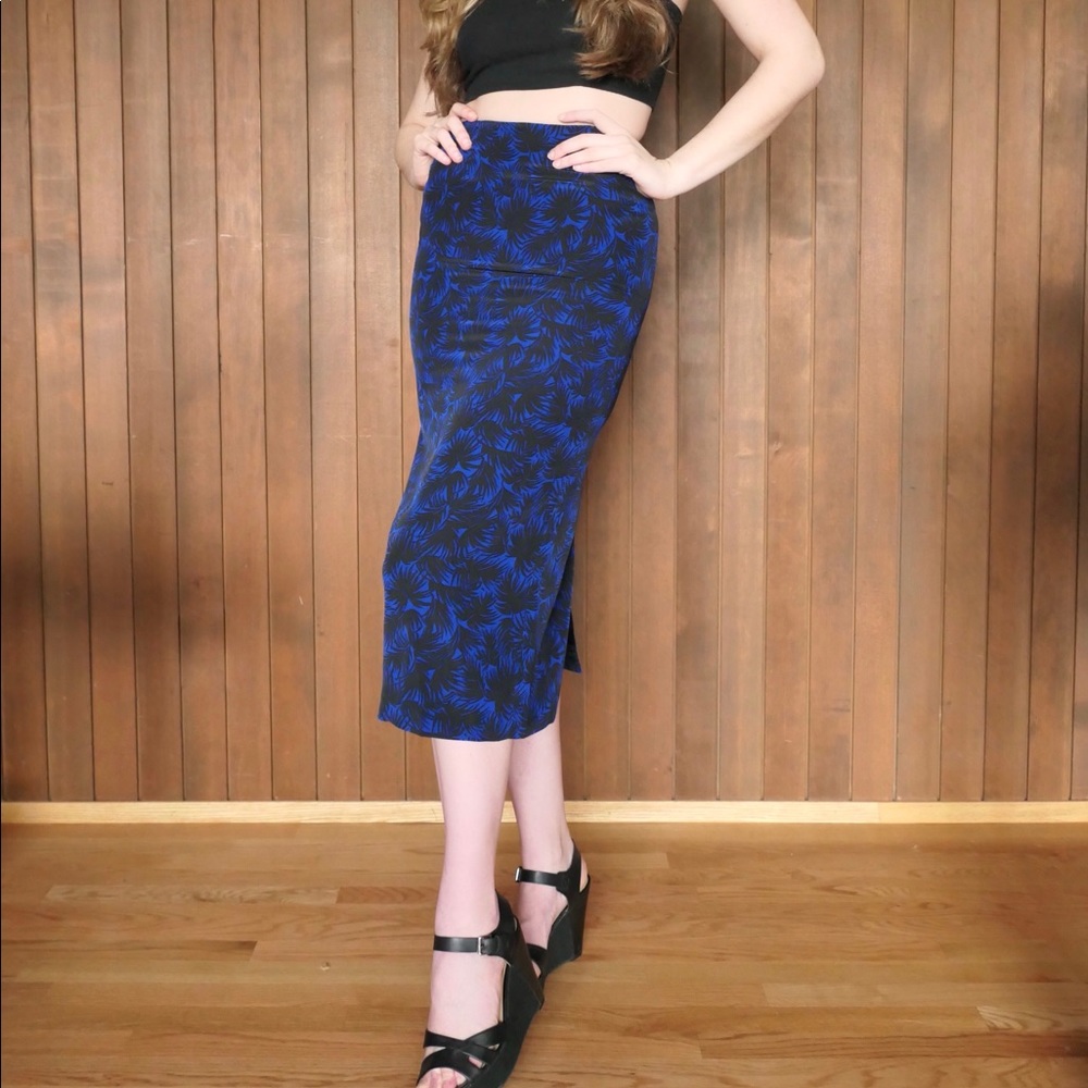 90s Silk Skirt